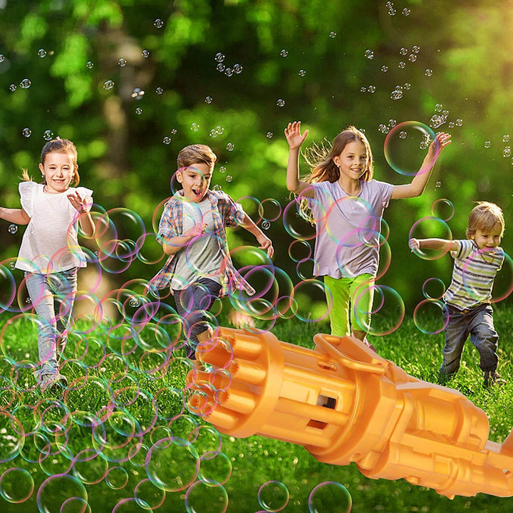 Gatling Bubble Gun for Barn