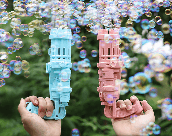 Gatling Bubble Gun for Barn