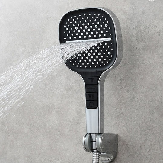 Håndholdt Dusjhode med 7 Spraymoduser for Skreddersydd Dusjglede