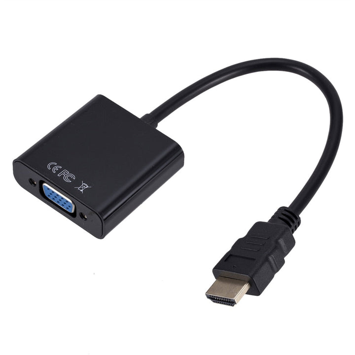 Universal HDMI til VGA-omformer for skjermer