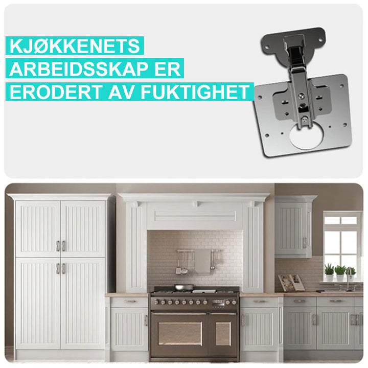 Hengsel Reparasjonsstykke – Rustfritt Stål | Solid og Enkel Oppgradering