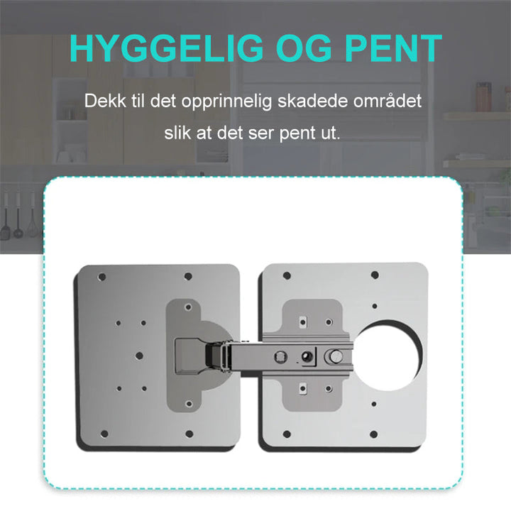 Hengsel Reparasjonsstykke – Rustfritt Stål | Solid og Enkel Oppgradering
