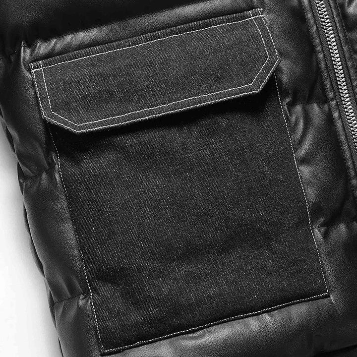 Herre Casual Utendørsjakke – Komfort og Stil med Store Lommer