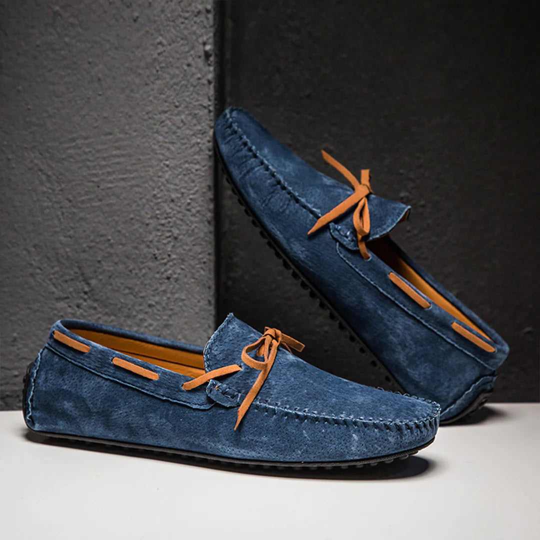 Herre Loafers Slip-On Moderne Design med Robust Såle