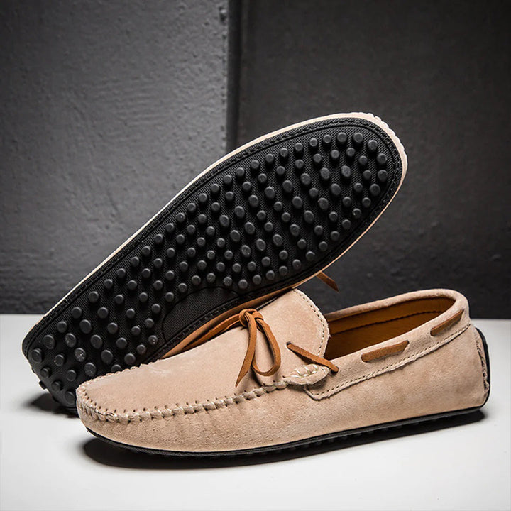 Herre Loafers Slip-On Moderne Design med Robust Såle