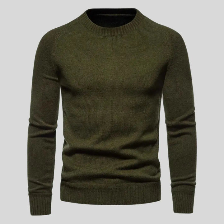 Herre Minimalistisk Trøye – Komfortabel og Allsidig