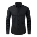 Herre Slim-Fit Skjorte – Komfortabel & Rynkefri