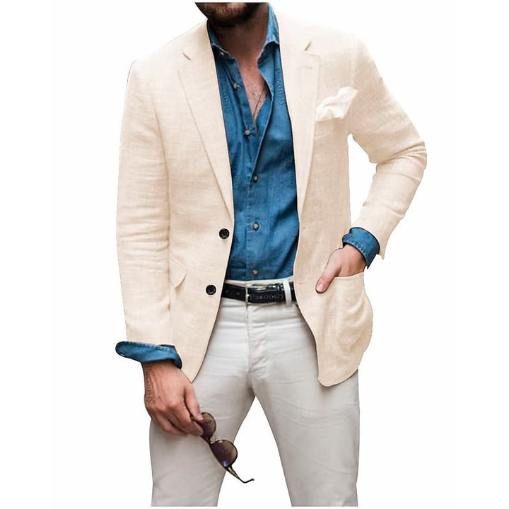 Herre Uformell Blazer – Allsidig Stil og Komfort