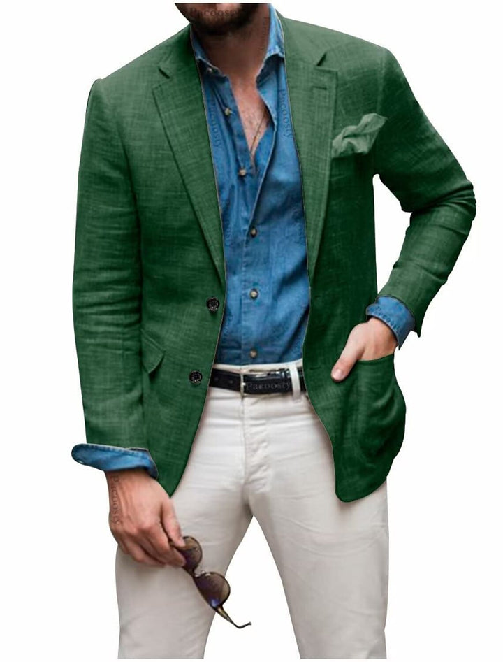 Herre Uformell Blazer – Allsidig Stil og Komfort