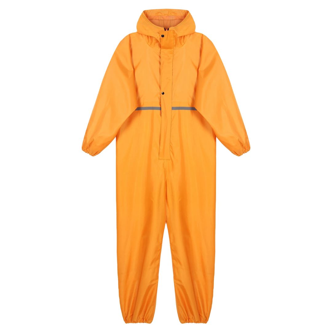 Herre Sikkerhetsdress med Hette – Vanntett &amp; Synlig