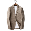 Herre Blazer Slank Passform for Høst og Vinter