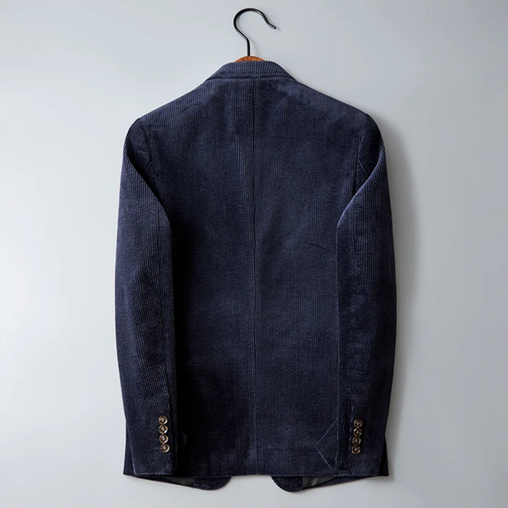 Herre Blazer Slank Passform for Høst og Vinter