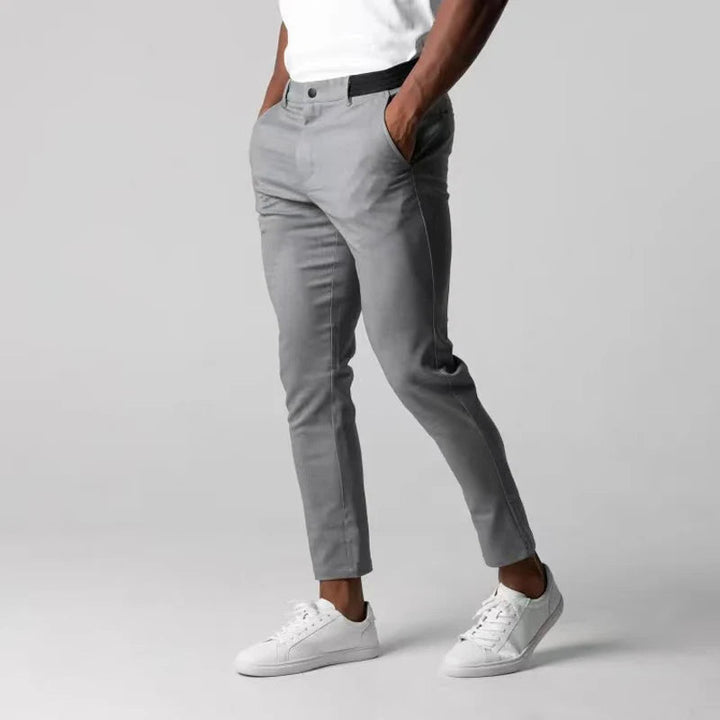 Herre Chinos med Stretch og Moderne Passform