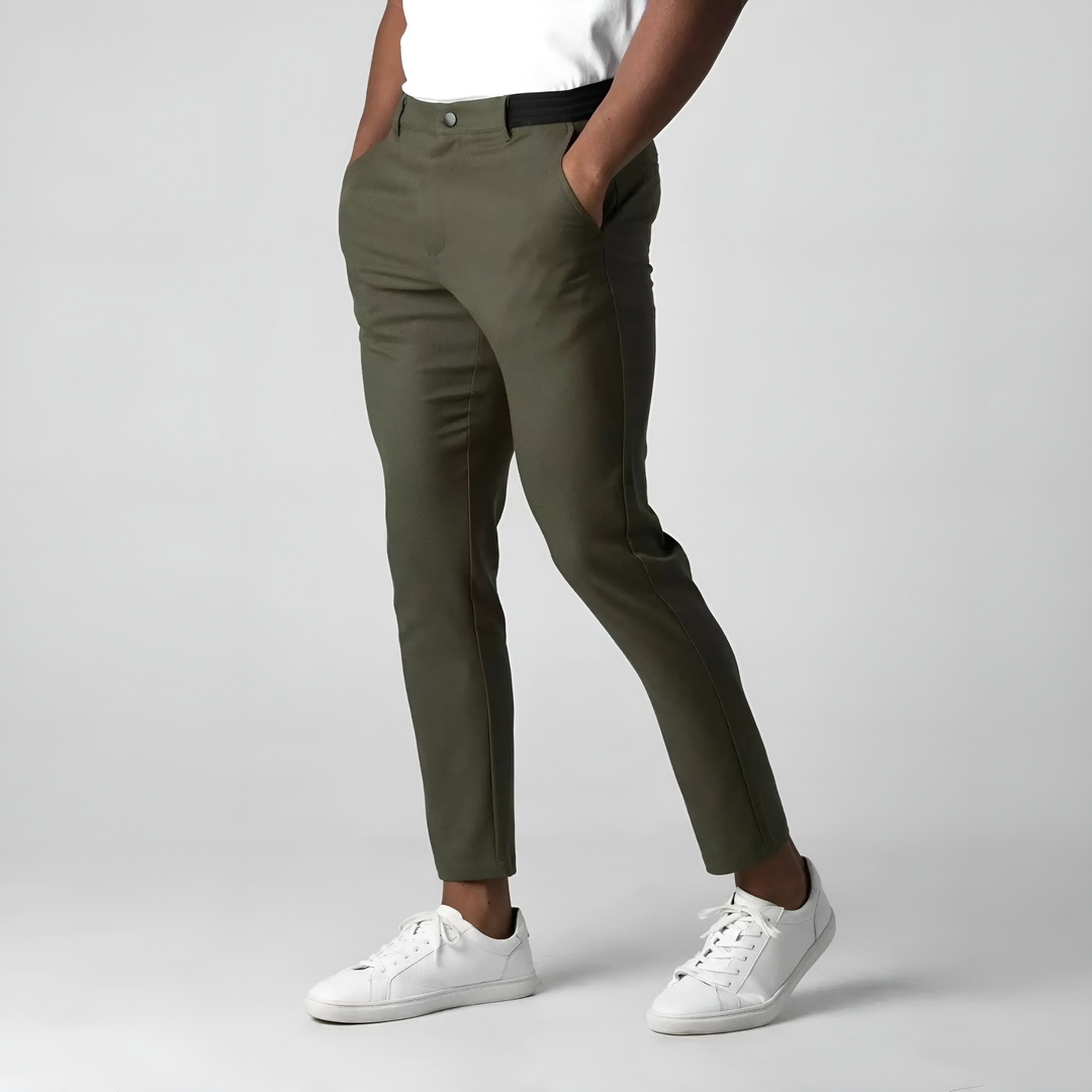 Herre Chinos med Stretch og Moderne Passform