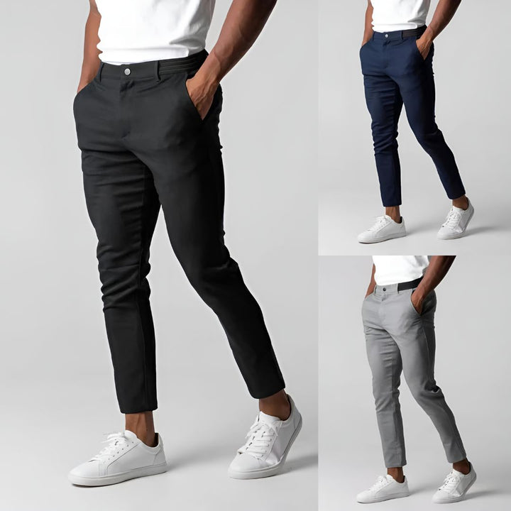 Herre Chinos med Stretch og Moderne Passform