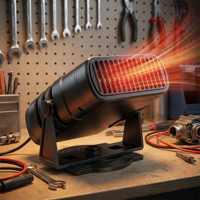 RoadWarmer: calefactor portátil para coche de 12V