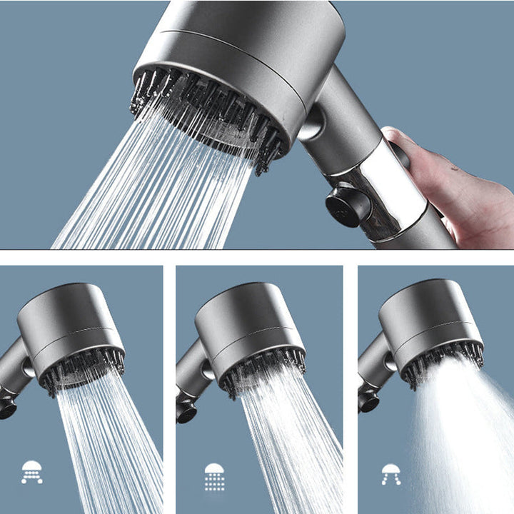Høytrykksdusjhode - Innovativt dusjfilter med 3 moduser