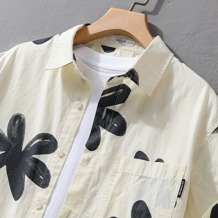Herreskjorte i Premium Stil for Komfort og Eleganse