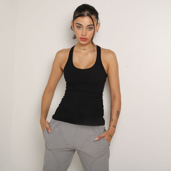 Seamless Tank Top med Innebygd BH - Komfort &amp; Stil