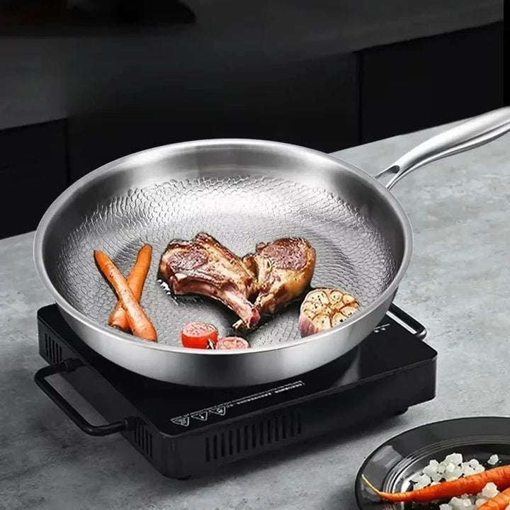 Induksjons Stekepanne Håndhamret Design