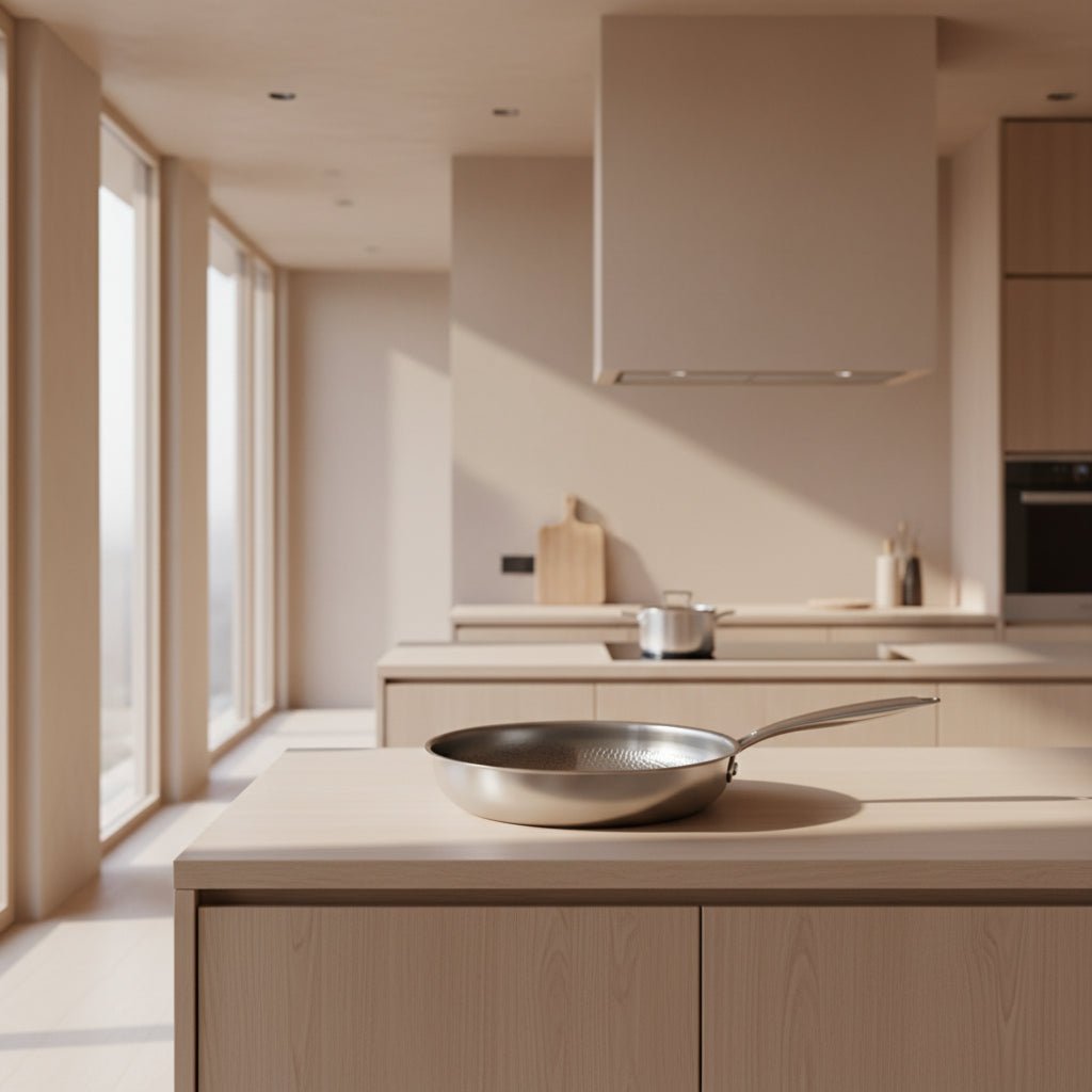 Induksjons Stekepanne Håndhamret Design