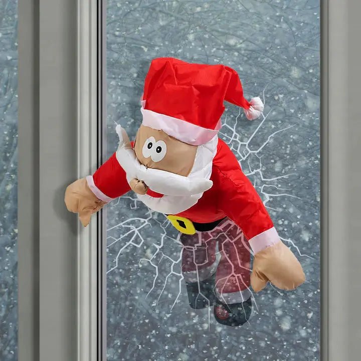 Interaktiv Julevindusdekorasjon med Lyd og Bevegelse