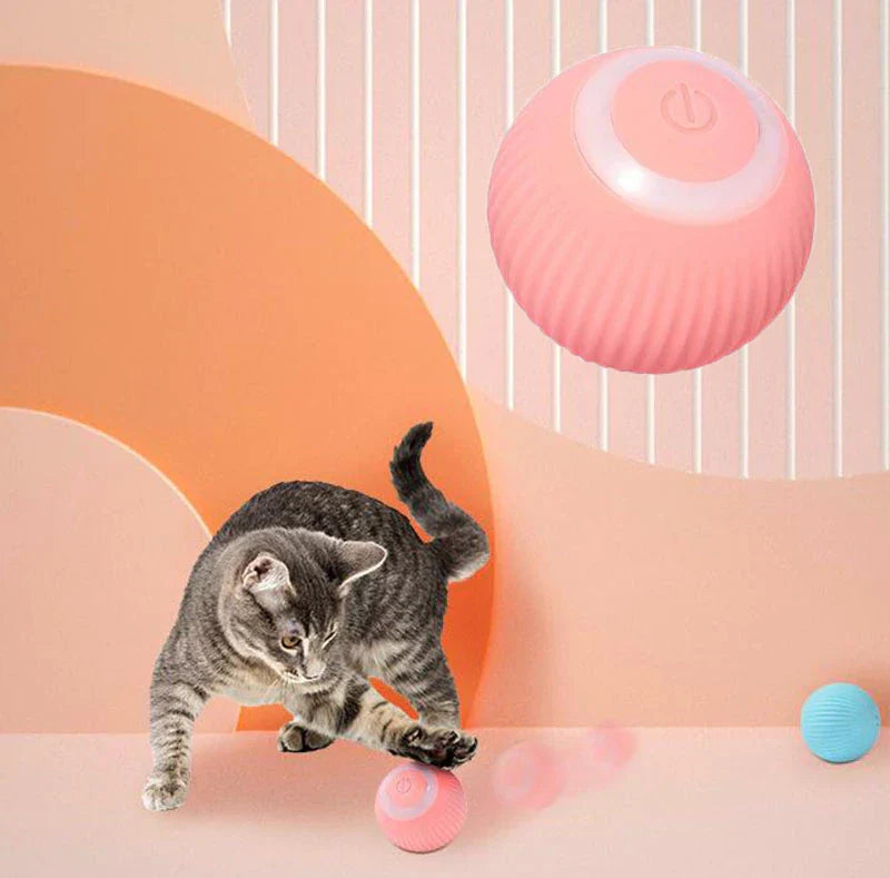 Interaktiv Smart Katteleke – Bevegelsesaktivert Gravitasjonsball for Katter