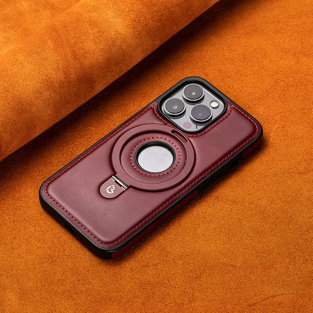 iPhone-deksel med Magnetisk Stativ og Qi-kompatibilitet