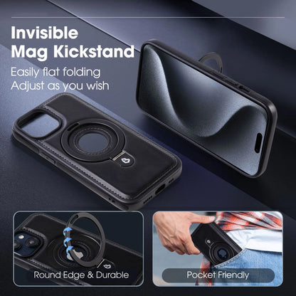 iPhone-deksel med Magnetisk Stativ og Qi-kompatibilitet