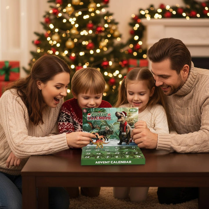 Julekalender med Dinosauroverraskelser for Barn