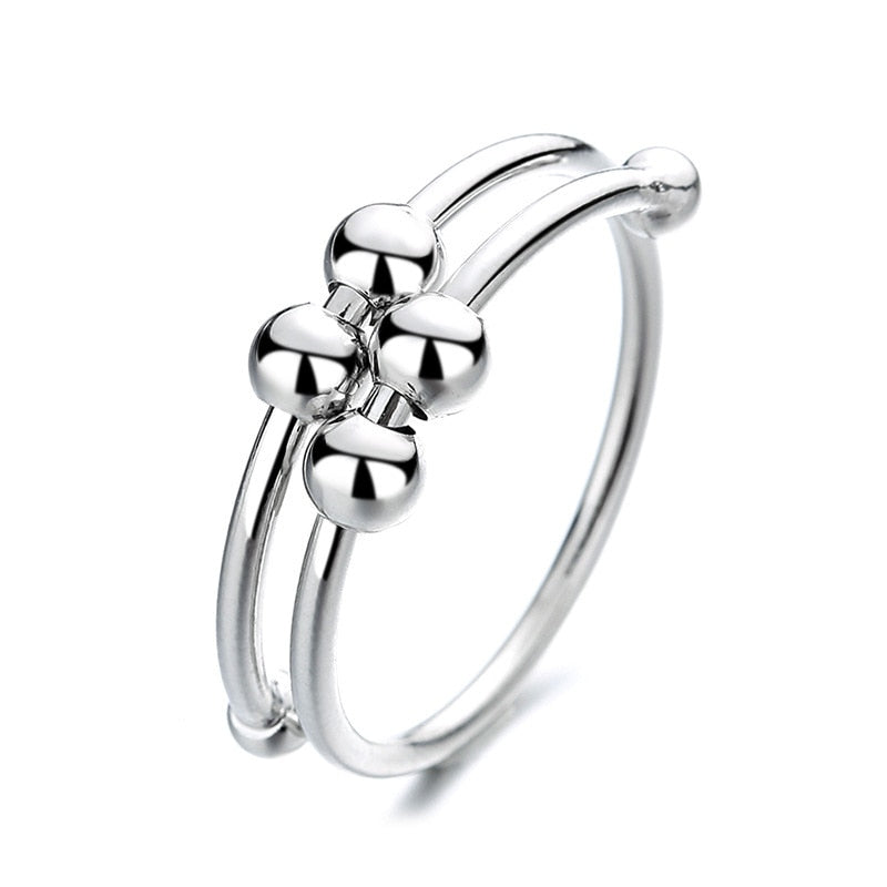 Kvinners Justerbar Anti-Stress Fidget-Ring