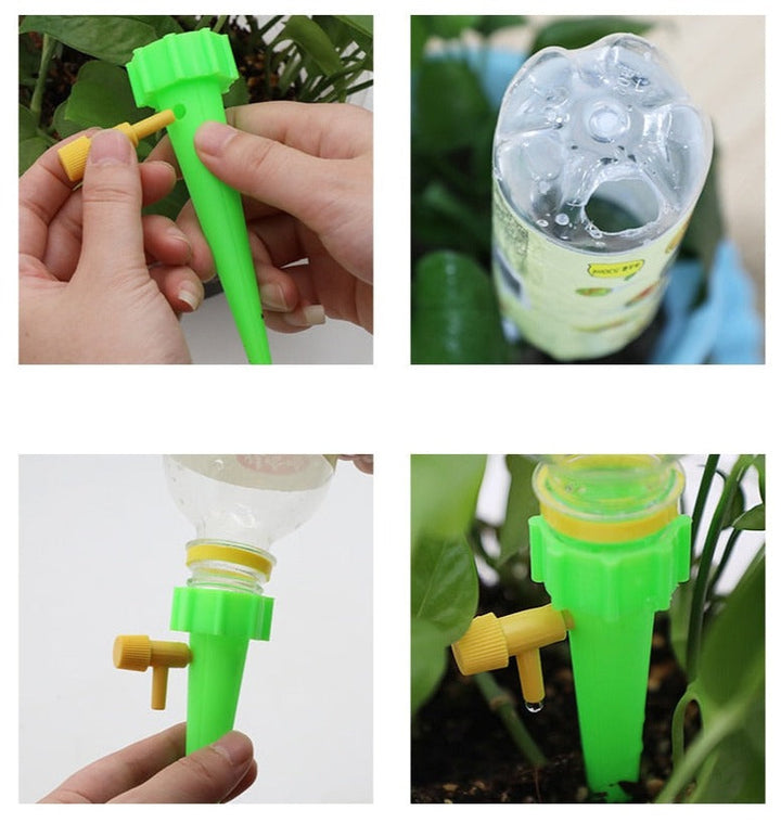 Justerbar Selvvanningspigg for Planter – Enkel Automatisk Vanning