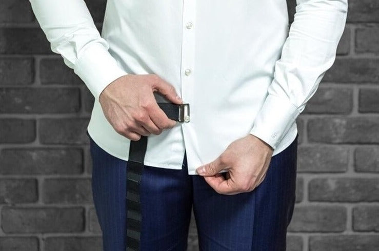 Unisex Justerbart Skjorteholderbelte for Perfekt Stil