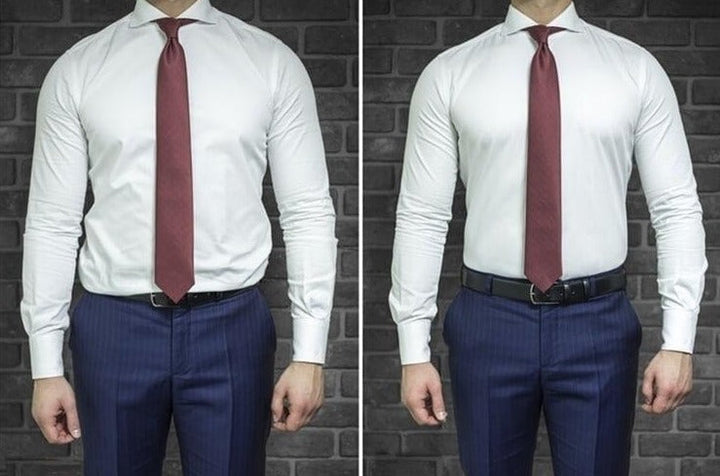 Unisex Justerbart Skjorteholderbelte for Perfekt Stil