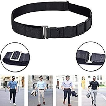 Unisex Justerbart Skjorteholderbelte for Perfekt Stil