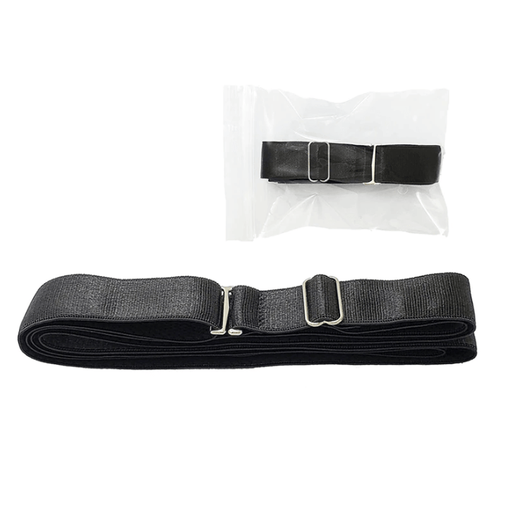 Unisex Justerbart Skjorteholderbelte for Perfekt Stil