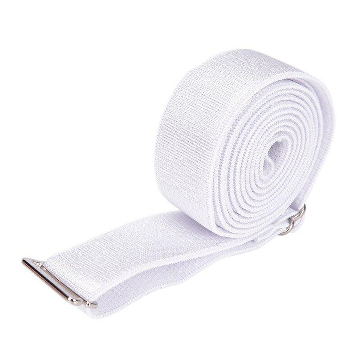 Unisex Justerbart Skjorteholderbelte for Perfekt Stil