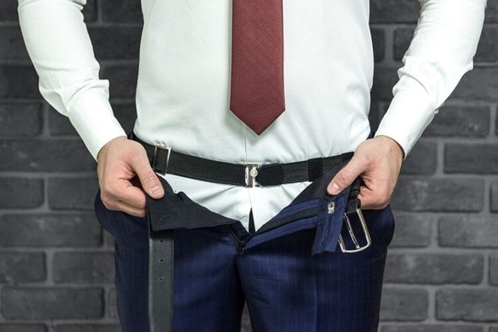 Unisex Justerbart Skjorteholderbelte for Perfekt Stil