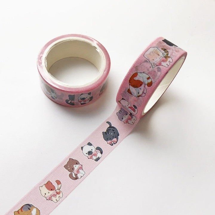 Kawaii Dekorativ Washi-tape Sett (5 ruller)