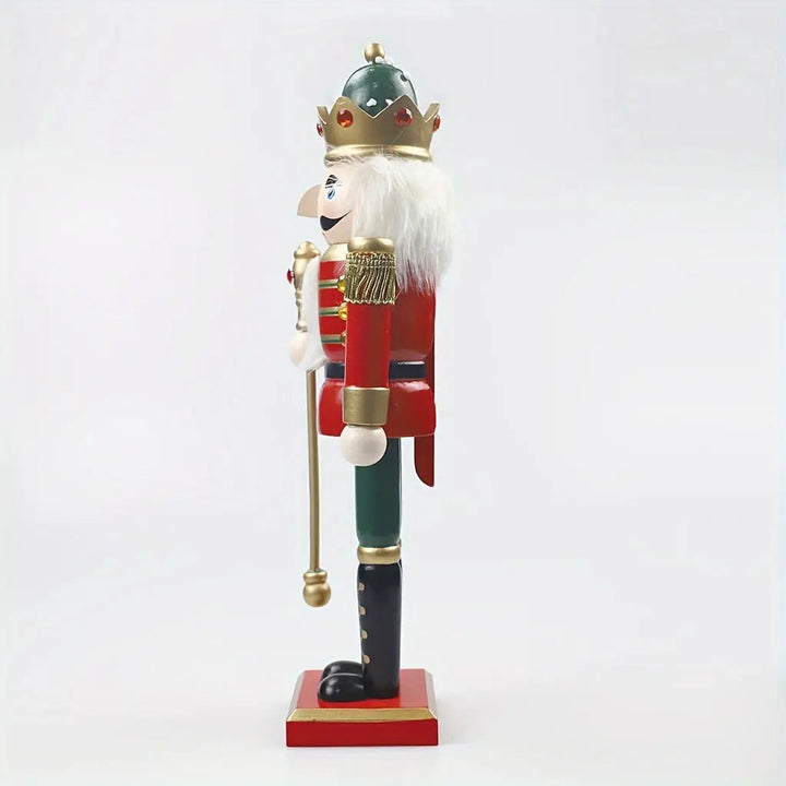 Nøtteknekker Juledekorasjon 30 cm – Klassisk Trefigur