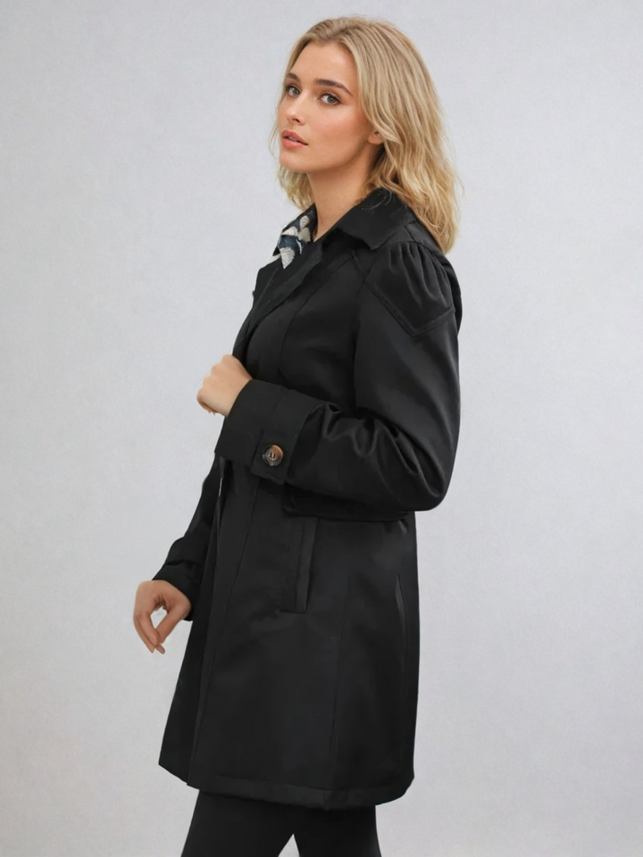 Klassisk Trenchcoat for Kvinner – Tidløs Eleganse i Hverdagen