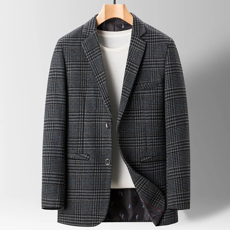 Herre Klassisk Blazer for Formelle Anledninger