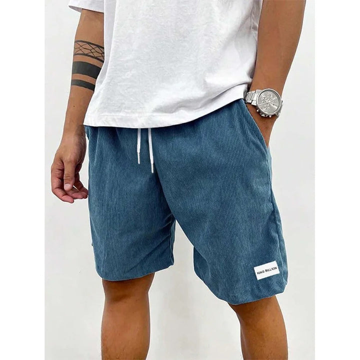 Komfortable Cordfløyelshorts for Menn