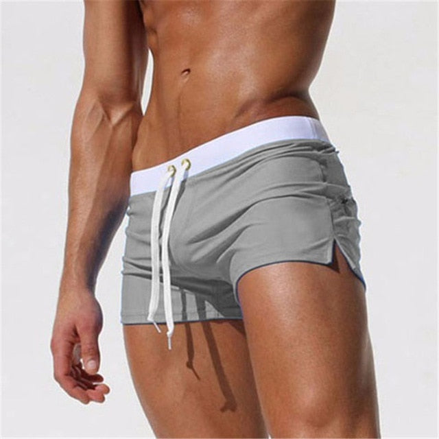 Komfortable Badeshorts for Menn - Hurtigtørkende Strandtrunks