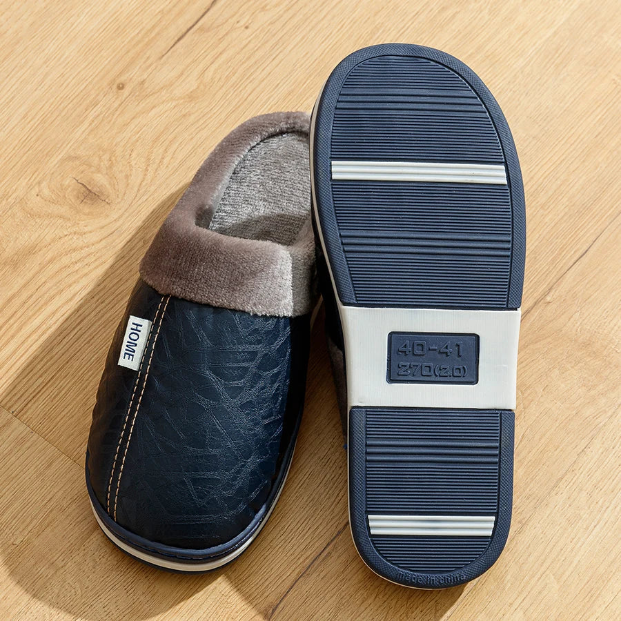 Herre Innendørs Slippers – Komfortable og Sklisikre