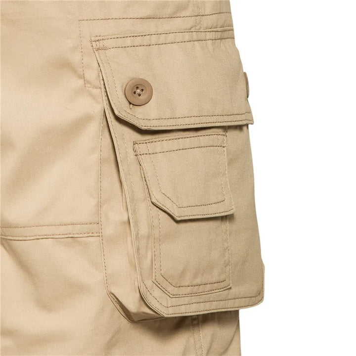 Herre Sommer Shorts med Praktiske Lommer