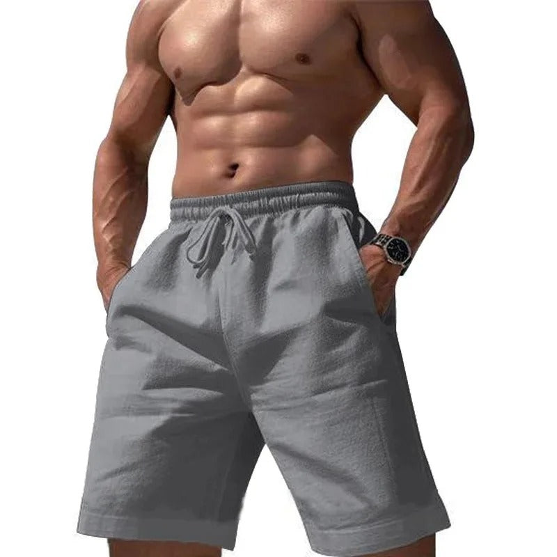 Menns Komfortable Elastiske Shorts for Sommeren