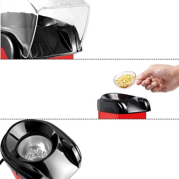 Kraftig Elektrisk Popcornmaskin - Enkel og Effektiv