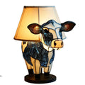 Kreativ Bordlampe: Koselig Kuformet Lys for Barn og Hjem
