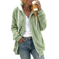 Kvinners Koselige Oversized Hettecardigan for Komfort